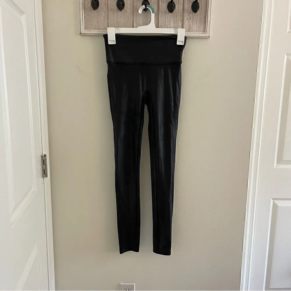SPANX Faux Leather Leggings
